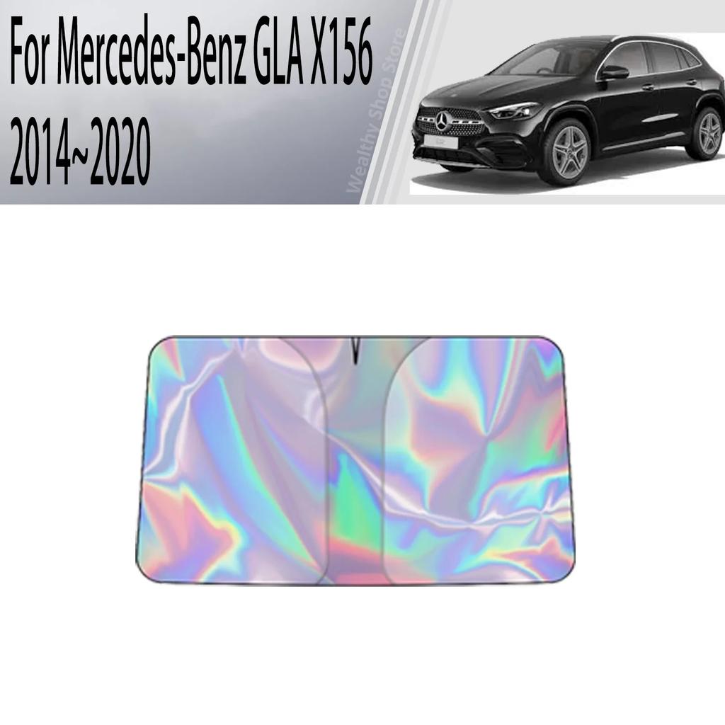 Автомобильный солнцезащитный козырек для Mercedes-Benz GLA GLC GLB GLE GLC GLS CLA Автомобильный солнцезащитный козырек на лобовое стекло Теплоизоляция Летние аксессуары