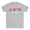 ICE Out Logo Printed TShirt Unisex Women And Men Comfortable Famous Fashion Cotton TShirt Apparel
