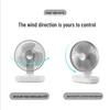 Portable Rechargeable USB Oscillating Mini Fan