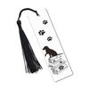 Dog Acrylic Bookmark Transparent Book Clip Graduation Cat Claw Bookmarks  Friends