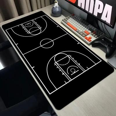 Коврик для мыши Баскетбольная площадка XXL Игровые аксессуары Офисный Геймер Клавиатура Настольный коврик Противоскользящий Ноутбук Большой Резиновый Аниме Коврик для мыши