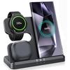 3 In 1 Wireless Charger Stand Fast Charging Dock Station For Samsung Z Fold 5 4 3 S24 S23 Galaxy Watch 2-9 Active 2 Earbuds Pro