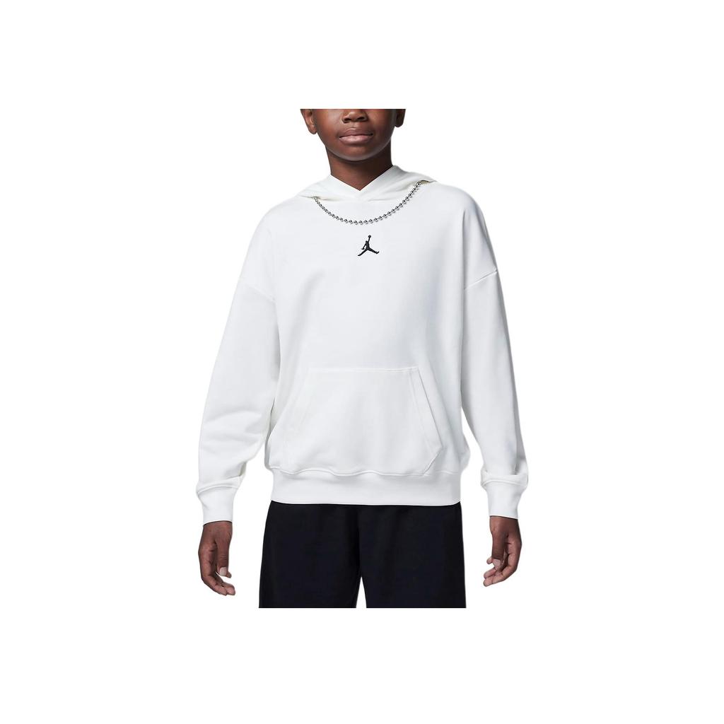 Jordan MJ MVP Statement Knit Pullover Hoodie Детские толстовки с капюшоном Sail HQ8705-133