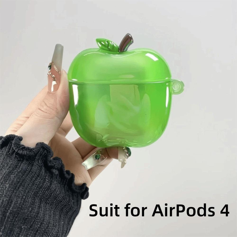 3D Прозрачный Защитный Чехол для Наушников Защитная Крышка для AirPods 3/4 / Airpods Pro 2/1 Подарок