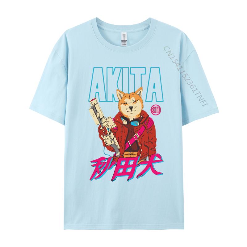 Adult Latest Printing Tops Tees Cotton Top Tshirts Akita Neo Tokyo Tshirt Vintage Tshirt Brand T Shirt