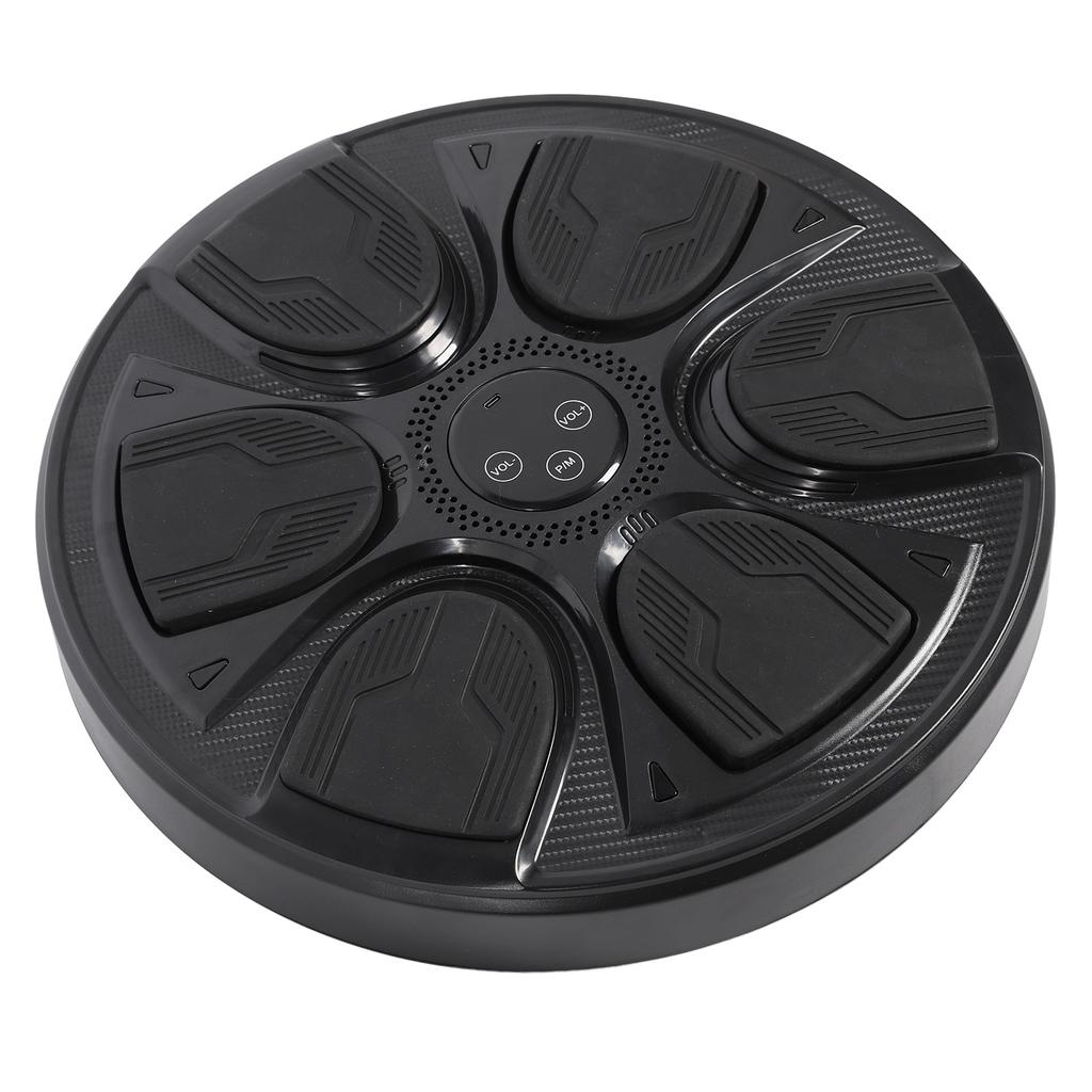 Музыкальный боксерский тренажер с 1 парой перчаток, регулируемые режимы тренировок, электронная боксерская настенная мишень