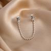 925 Silver Charms Fit Original Bracelet Women Jewelry Gift Shiny Butterfly Star Moon Love Heart Clamp Beads safety chain Pendant