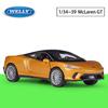 Масштаб 1/36 Welly McLaren GT, модель автомобиля из сплава, литье под давлением, металлические игрушечные автомобили, модель автомобиля, высокая имитация, коллекция, детские подарки