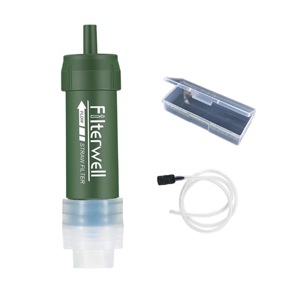 Mini Purification Water Filter Straw Drinking Water Filtering Straw Mountain Climbing