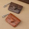 Multi-card Card Holder Wallet Bags Travel Cash Coin Bag PU Leather Card Holder Purse Women Cute Heart Shaped Small Wallet