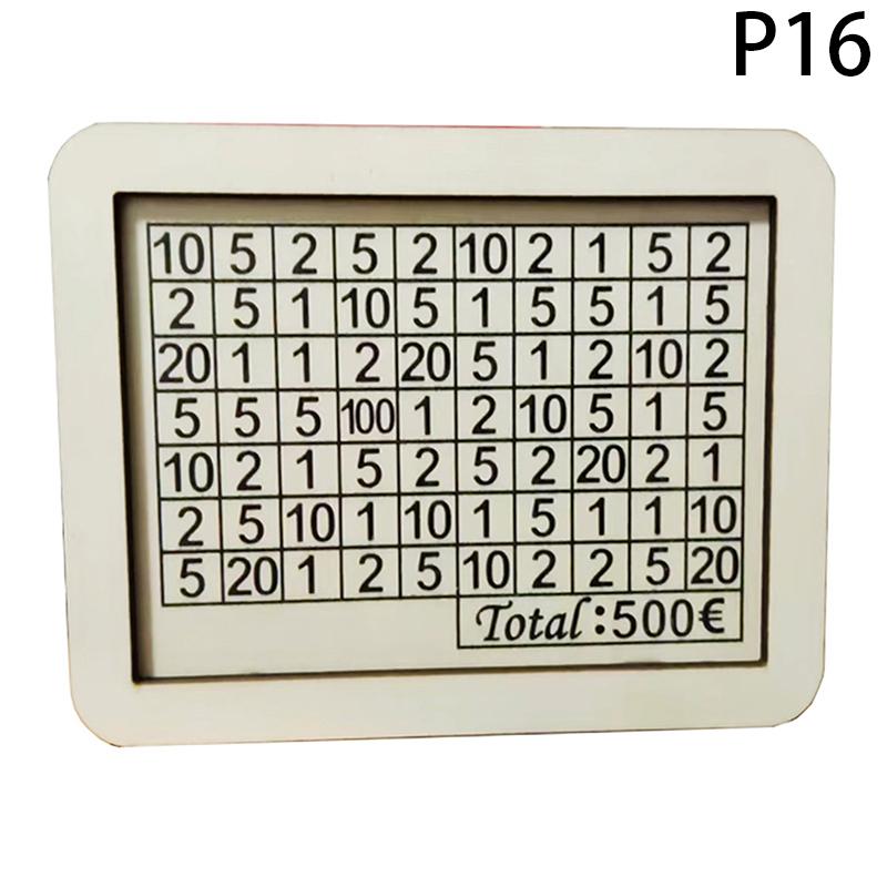 Декоративная копилка из натурального дерева со счетчиком, копилка ручной работы для творческих детей, цель по экономии денег 10000 евро