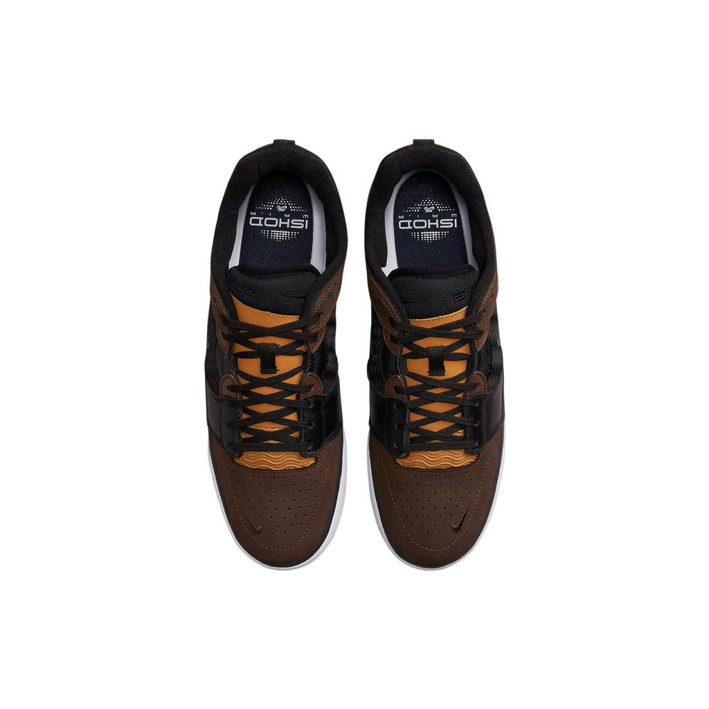 Nike Ishod Wair Premium SB Коричневые кроссовки унисекс Baroque Black Obsidian FD1144-200