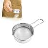 OptiPro Flour SifterStrainer, 304 Stainless Steel, for Flour, Breadcrumbs, Matcha Powder, Cocoa Powder, Sugar, Strainer, Baking Tool, Kitchen