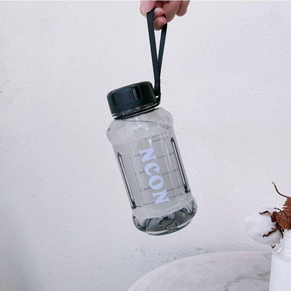 850/1100/1300 мл прозрачная бутылка для воды большой емкости дорожный чайник для занятий спортом на открытом воздухе питьевая чашка