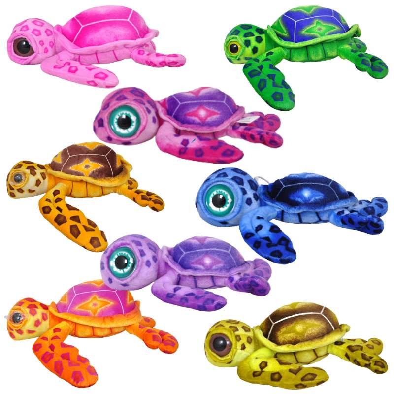 New Creative Short Plush Sea Turtle Stuffed Animal Toy For Living Room