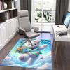 1PC Custom Name "Teddy Bear Dreams" Theme Floor Mat Ideal for Living Room, Game Rooms, Office, Bedroom, Office Floor Mat , Floor Mats for Home