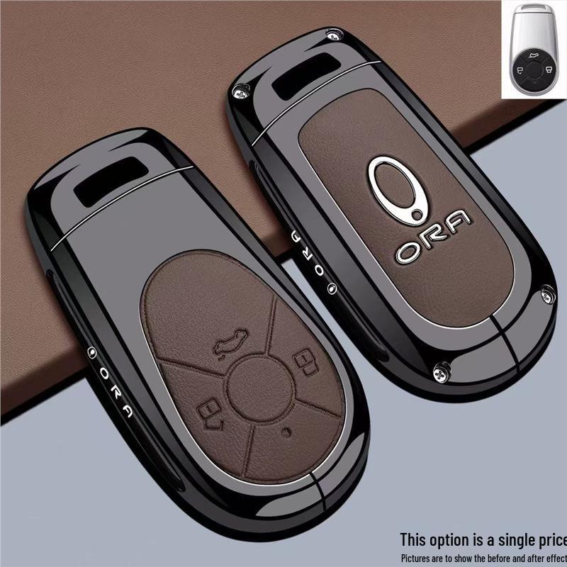 Подходит для кейса для ключей Great Wall ORA 5 EV, ORA 07 Good Cat, GT, Ballet Cat, Lightning Cat, корпуса-пряжки для автомобиля (Таиланд).