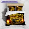 3pcs L-Liverpool (6) Design Cover Set - HD Printed Bedding with 1 Cover and 2 Pillowcases - Perfect for Home and Dorm Decor