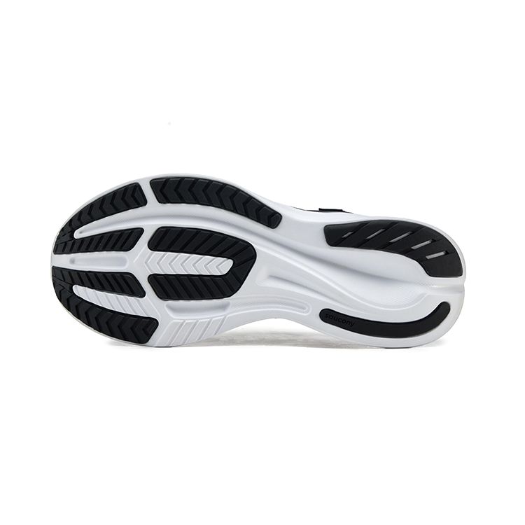 SAUCONY Мужские беговые кроссовки Ride 16 Черно-белые S20830-05
