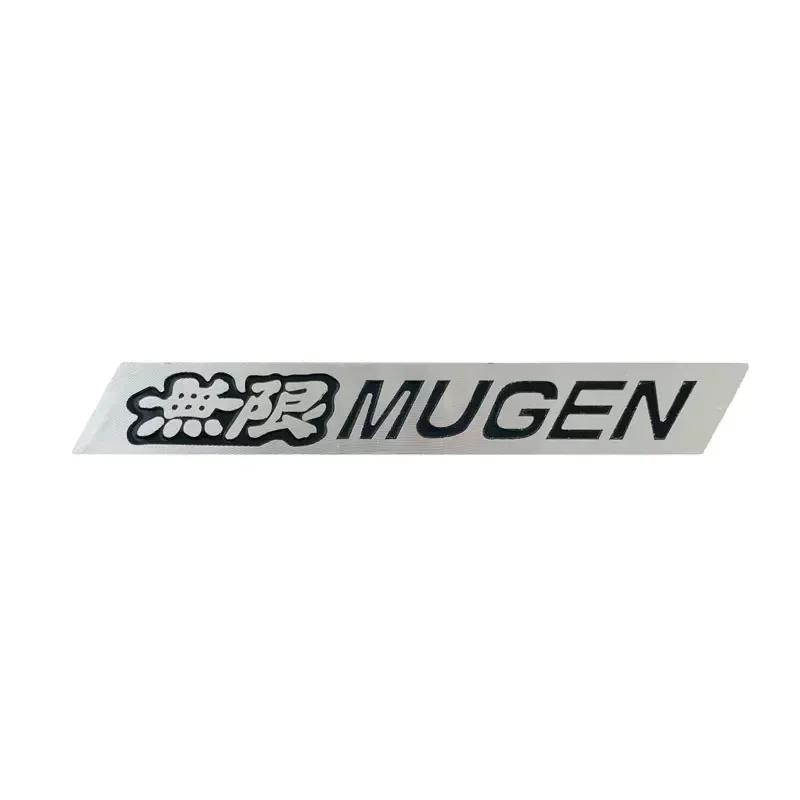 3D алюминиевый сплав Mugen Логотип Задний Багажник Крыло Шильдик Наклейка на Автомобиль Наклейки Для Honda Civic Type R Accord Integra CRV Fit