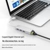USB to RJ45 Gigabit Network Adapter, Type-C to Ethernet Cable Converter