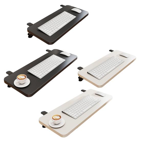 Доска-удлинитель для стола с регулируемым зажимом, складная, универсальная, для домашнего офиса, компьютерного стола, держатель для клавиатуры, подставка для рук, доска-удлинитель для стола