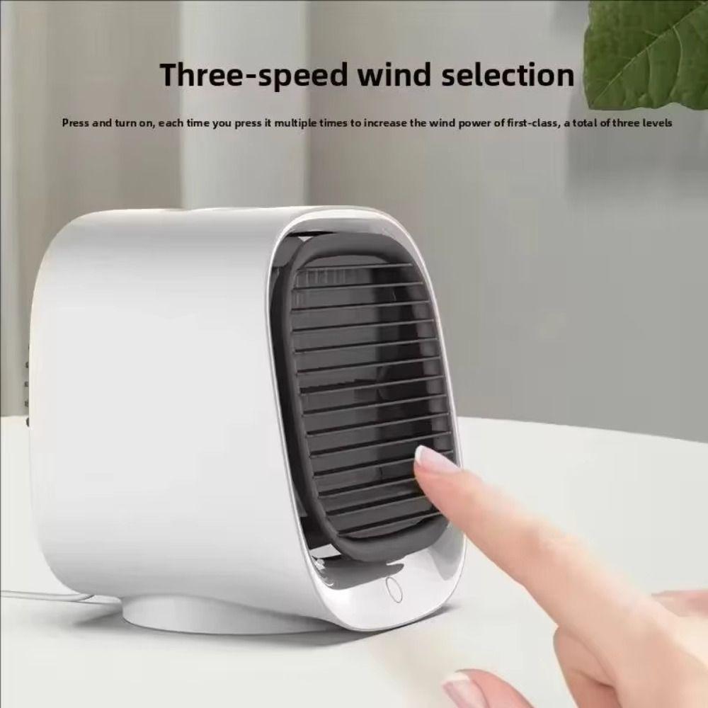 Negative Ion Cooling Fan Desktop Size Electric Fan Humidification Fan Office Use