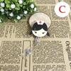 Мультяшная выдвижная катушка для бейджа, ID ремешок с именем, бирка, держатель для бейджа, катушки, доктор, медсестра, офисные принадлежности
