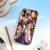 Чехол для телефона аниме Clannad, исцеляющий, для iPhone 17, 16, 15, 14, 13, 12, 11 Plus, Pro Max, Другие, Мягкий черный чехол
