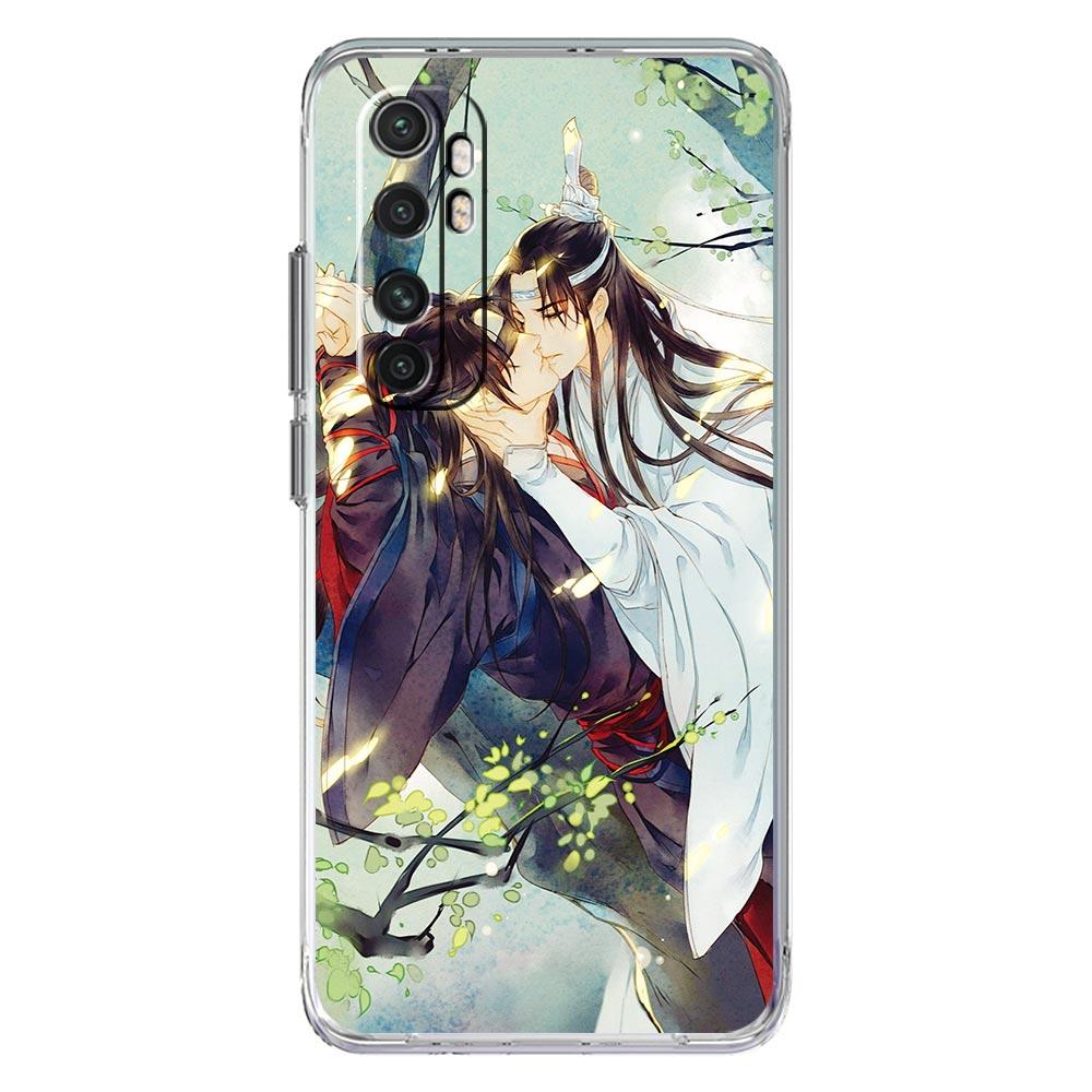 Mo Dao Zu Shi Wei Wuxian Anime Phone Case For Xiaomi Mi 12T 10 12 Lite 11 Ultra 11X 11T Pro 11i Poco X4 X3 NFC F3 M3 M4 5G Cover