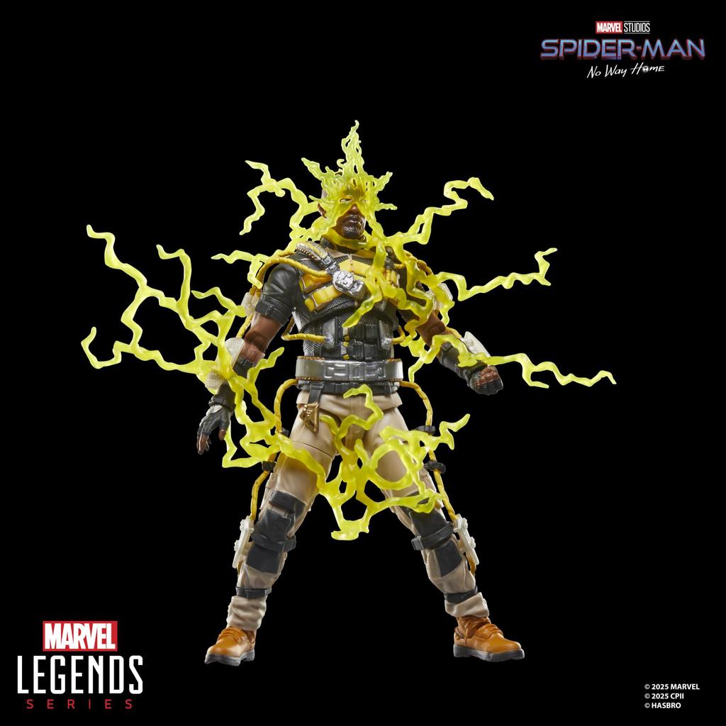 Hasbro Marvel Legends Серия No Way Коллекционная фигурка 15 см Аутентичный Электро, Человек-паук: Нет пути домой, G0595,