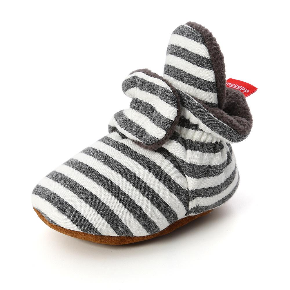 Soft Sole Cotton Baby and Toddler Socks Shoes - M1920