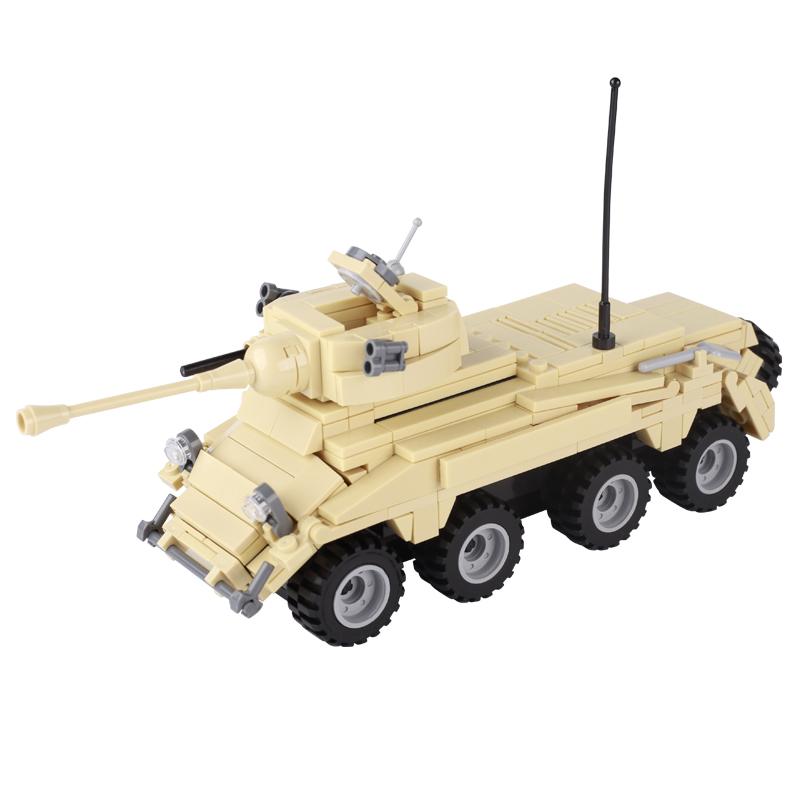 Конструктор MOC Игрушки Военный Автомобиль Транспортное Средство Танк WW2 Оружие Строительные Блоки Игрушка Немецкий Американский Солдат Бронированный Артиллерийский Грузовик Подарок Мальчикам