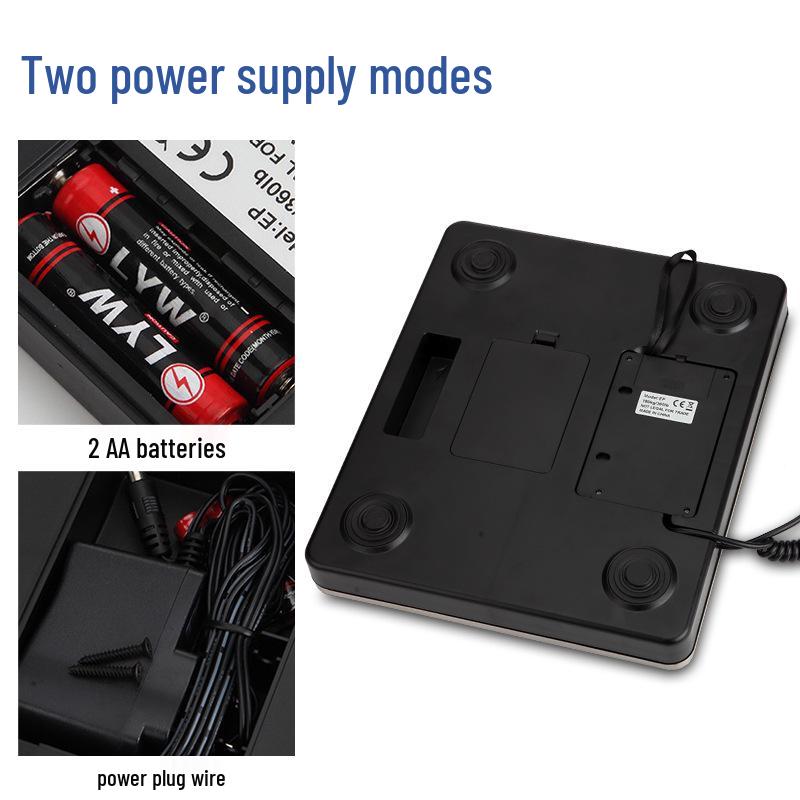 180kg Precision Stainless Steel Portable Bench Scale - Industrial Cargo Weighing
