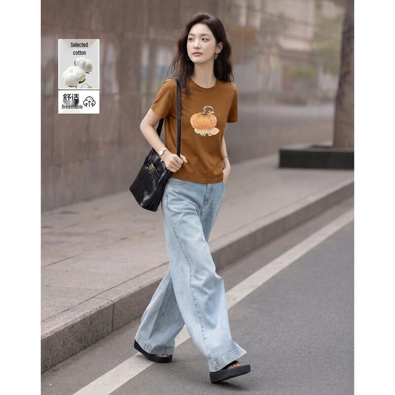 Графическая футболка Demana из серии Soft Cotton