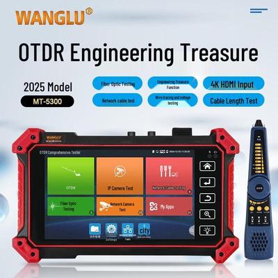 Многофункциональный OTDR-тестер оптоволокна WANGLU