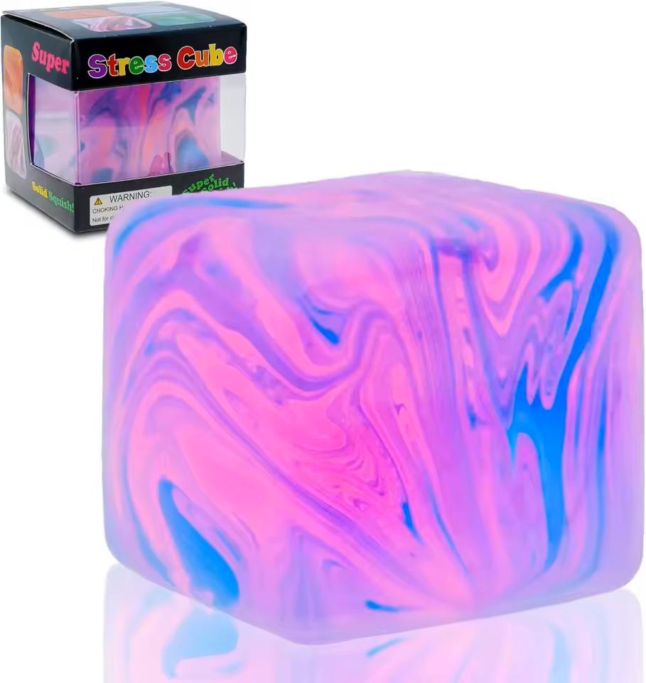 Needoh Кубики льда в форме снежинок Сахарный солод Сквиши Blind Box Снятие стресса Медленное восстановление Антистрессовая игрушка-сквиш Пазлы Игрушки для развития моторики