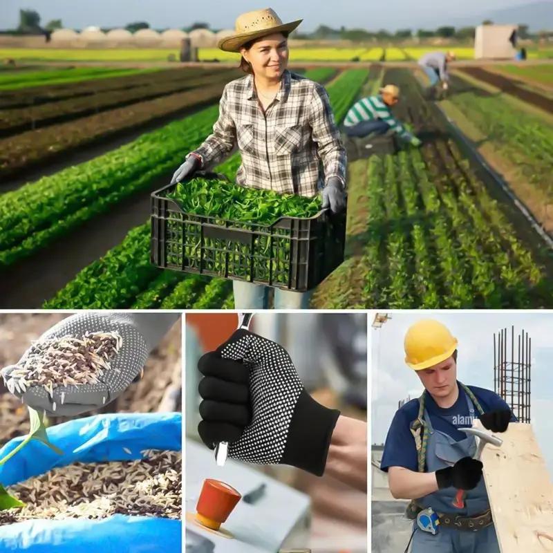 Нескользящие перчатки из нейлона для сенсорного экрана для мужчин и женщин летом на открытом воздухе для езды на велосипеде для работы и фитнеса дышащие нескользящие перчатки для дозирования