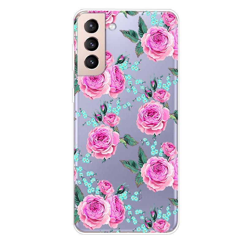 Чехол для Samsung S21 FE ТПУ Силиконовый Мягкий Прозрачный Чехол для Samsung Galaxy S 21 / S21 Plus 5G Обложка S21 Ultra FE Прозрачный Чехол