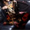1pc Cheetah,Flowers,Nature Digital Print Flannel Blanket - Contemporary Style, Suitable for All Seasons, Perfect for Home, Travel, or Campin
