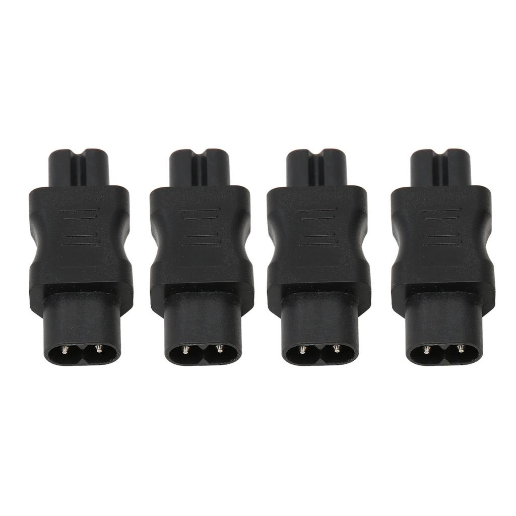 4PCS IEC320 C8 To IEC320 C7 Converter Power Plug Adapter for PDU Chassis Laptop Computer UPS Socket