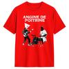Angine De Poitrine Music TShirt Beach  Harajuku T Shirts 100 Cotton Round Neck Plus Size 5XL Top Tees Short Sleeve Tops