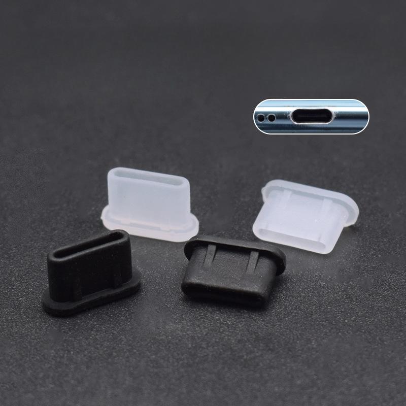 10 шт./лот, чехол для кабеля USB Type-c, пылезащитная заглушка для крышки, аксессуары для мобильных телефонов