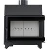 KRATKI SIMPLE Right Air Fireplace Insert 6kW Eco Recuperation SET