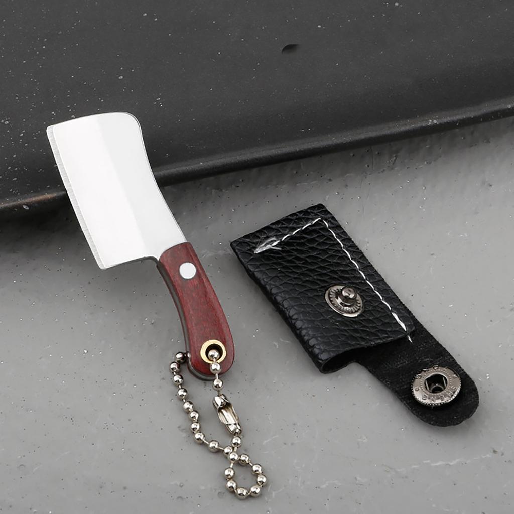 Портативный нож 6 см. Экспресс-нож для разборки. Нескладной нож. Коллекционный нож. Маленький кухонный нож. Креативный мини-портативный нож с открытым футляром.