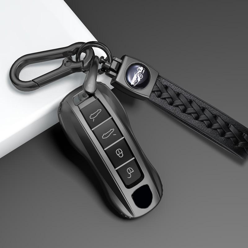 Чехол для дистанционного ключа автомобиля из ТПУ, защитный чехол для брелока Porsche Cayenne Panamera Macan 911 958 Lepin 718 996 971 9YA 986 Boxster