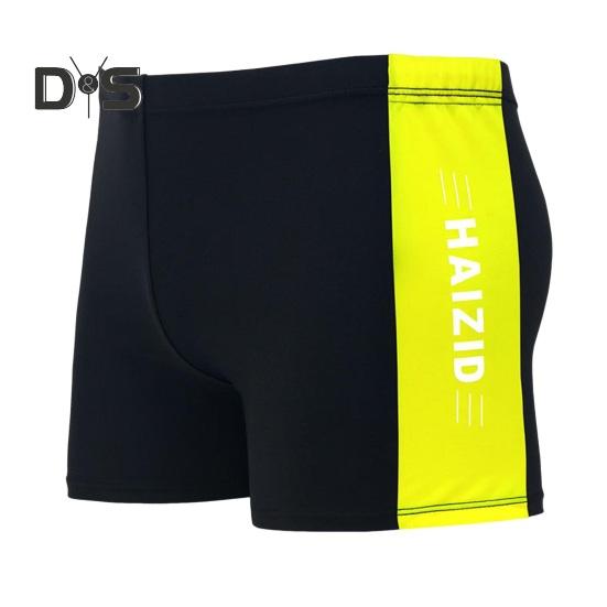 Взрослые мужские плавки со средней посадкой и эластичной резинкой на талии, лоскутные цветные водоотталкивающие купальники, быстросохнущие плавки, шорты для плавания