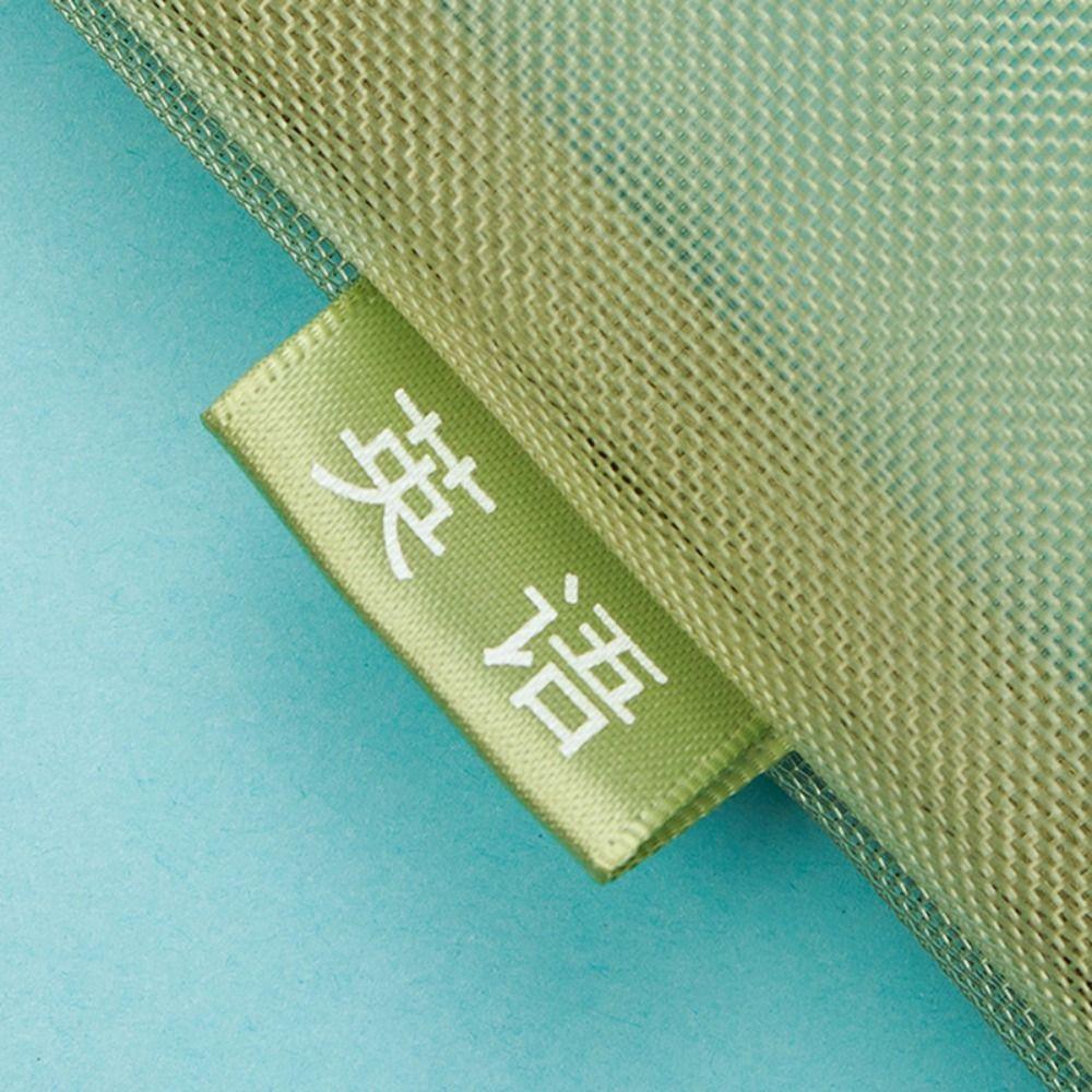 Mesh Test Paper Storage Bag Double-layer File Organizer Translucent Color A4 File Folder