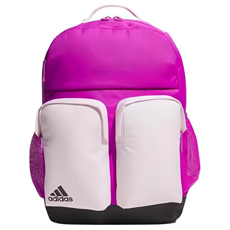 adidas Модный повседневный простой полиэстеровый рюкзак Средний женский рюкзак Фиолетовый JF1190