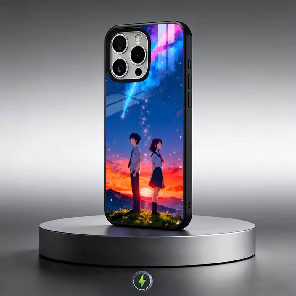 Anime Your N-Name K-Kimi Phone Case For iPhone17,16,15,14,13,12,11 Plus,Pro Magnetic with Magsafe Wireless Charging